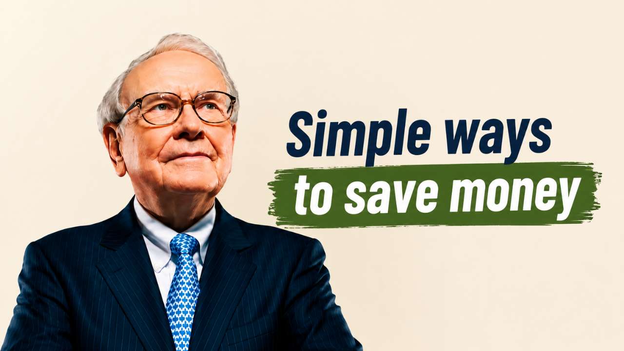Simple ways to save money